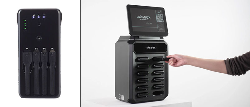 WiFiBOXのレンタルセット一式は、ルーター本体のみ