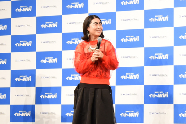 （画像）笑顔が素敵なイモトアヤコさん