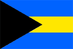 （画像）バハマの旗