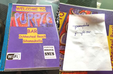 ���X�g�����̃��j���[�ƁA�菑����Wi-Fi�p�X���[�h