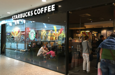 ドイツのスターバックス外観