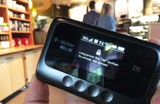 ドイツのスターバックス店内でレンタルWiFiと