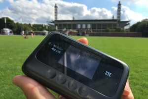 ラインエナジーシュタディオンとレンタルWi-Fi