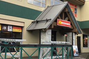 カナダのマクドナルド・店舗外観