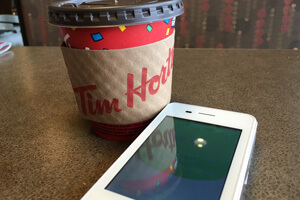ティム・ホートンズのコーヒーとレンタルWiFi
