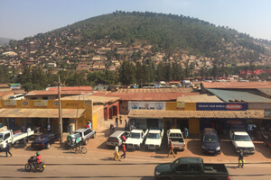 ルワンダの街並み