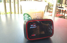 スタバとWi-Fiルーター